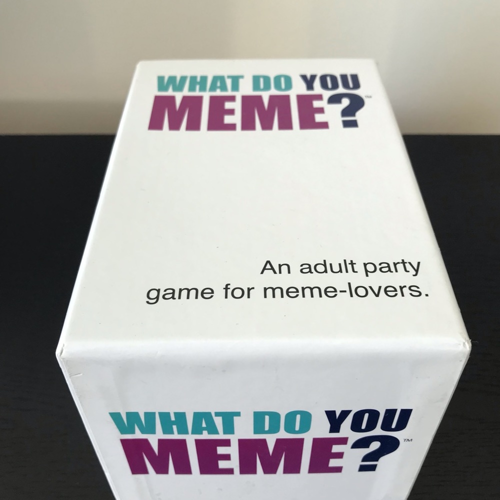 What Do You Meme Adult Party Game NWOT